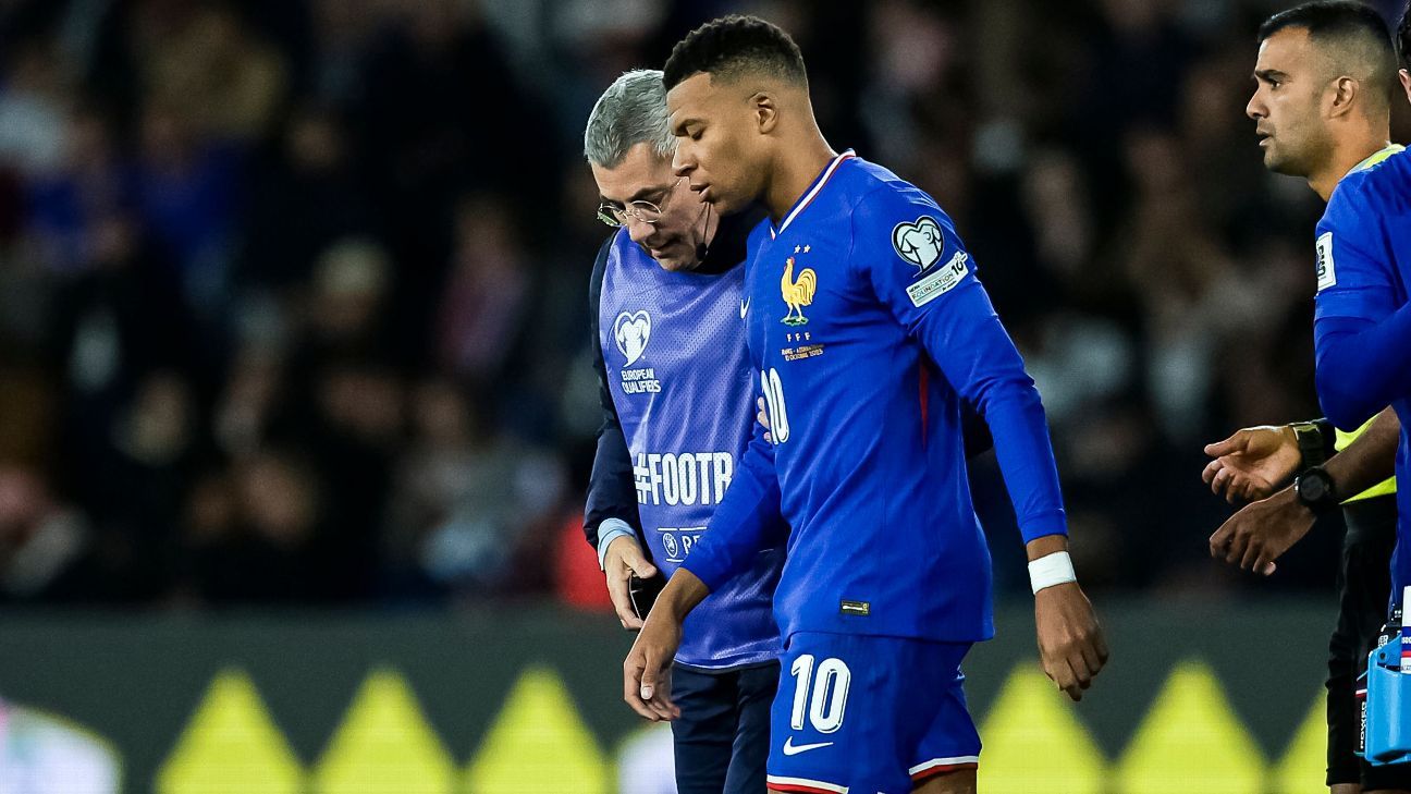 Mbappé's Madrid Comeback Jeopardized by Ankle Injuryn