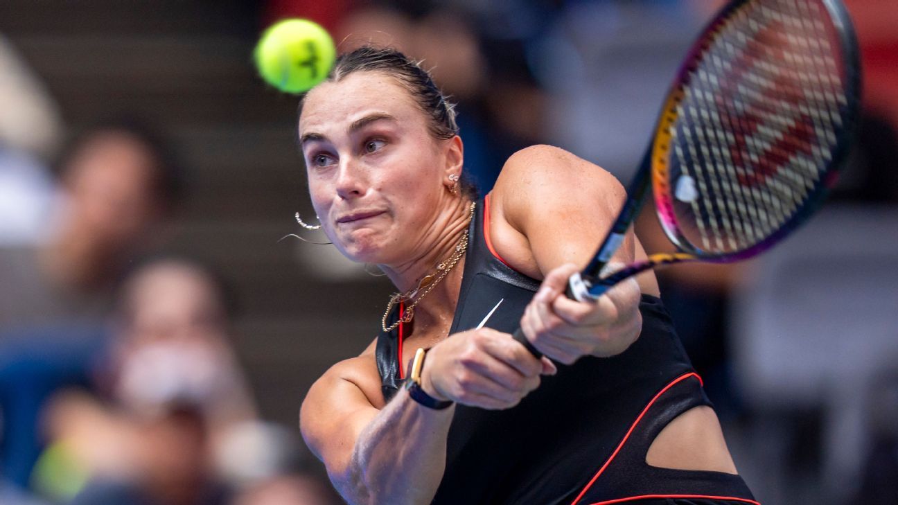 Sabalenka Expands Winning Streak at Wuhan to 20 Matches