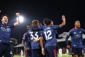 Thrilling European Soccer Roundup: Arsenal Claims Top Spot as Man City, Barcelona, and Bayern Secure Convincing Wins!n