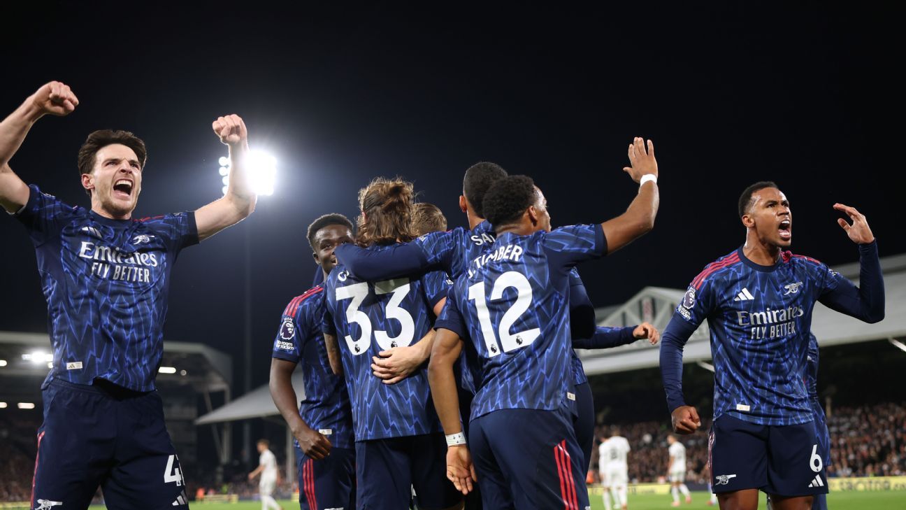 Thrilling European Soccer Roundup: Arsenal Claims Top Spot as Man City, Barcelona, and Bayern Secure Convincing Wins!n