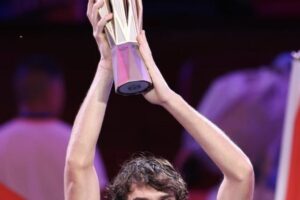 Valentin Vacherot Claims Historic Rolex Shanghai Masters Title, Defeating Cousin Arthur Rinderknech - World Tennis Magazine