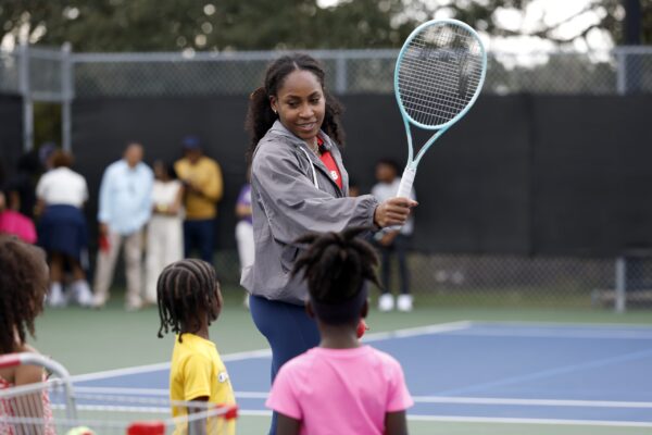 Coco Gauff Hosts Tennis Clinic at Revamped Joe W. Brown Park Courts in New Orleans, Supporting U.S. Open Legacy Initiative - World Tennis Magazine