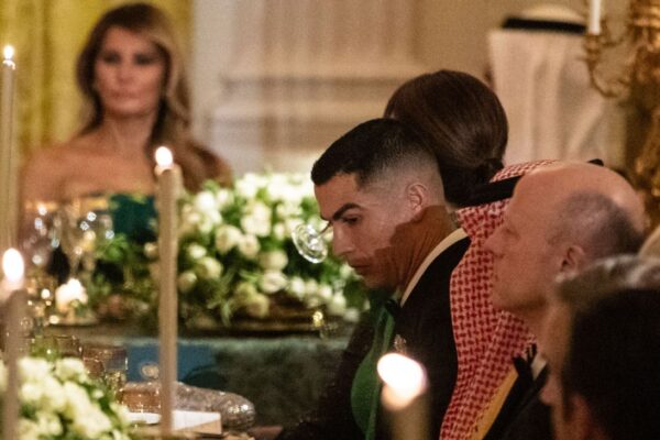 Cristiano Ronaldo Dazzles at Exclusive White House Dinnern