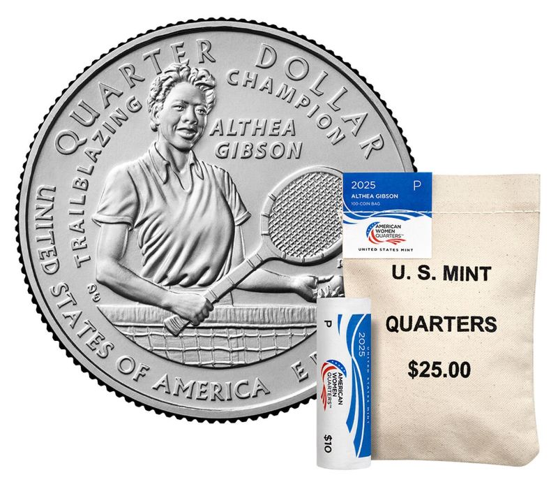 Honoring Althea Gibson: Trailblazing Tennis Champion Featured on 2025 U.S. Quarter - 10sBalls.com • TennisBalls.com