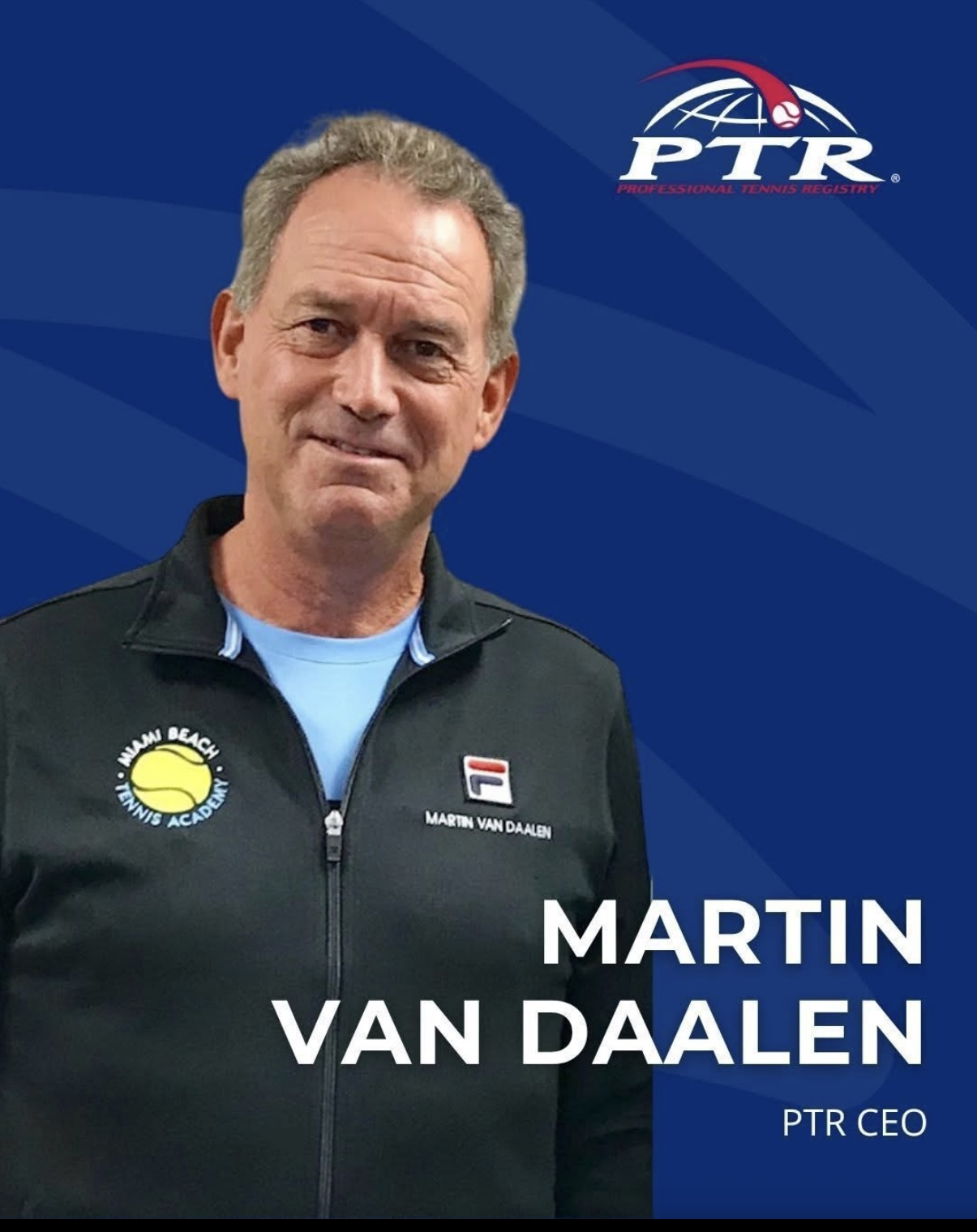Martin Van Daalen Appointed CEO of Professional Tennis Registry - World Tennis Magazine