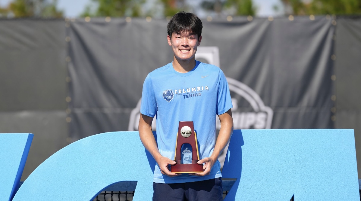 Michael Zheng of Columbia Joins the College Tennis 'GOAT' Debate with NCAA Singles Title Defense - World Tennis Magazine