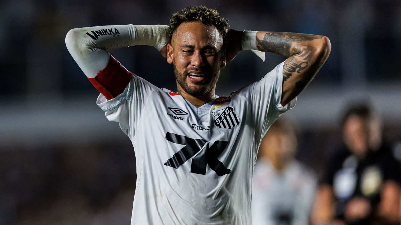 Neymar's World Cup Dreams Diminish at Santos as Rising Star Estêvão Steals the Spotlightn