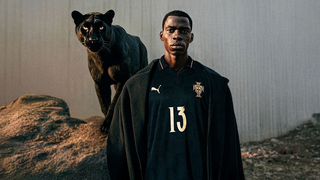 Portugal Unveils Special Tribute Kit for Football Legend Eusébio as Ronaldo Leads the Teamn