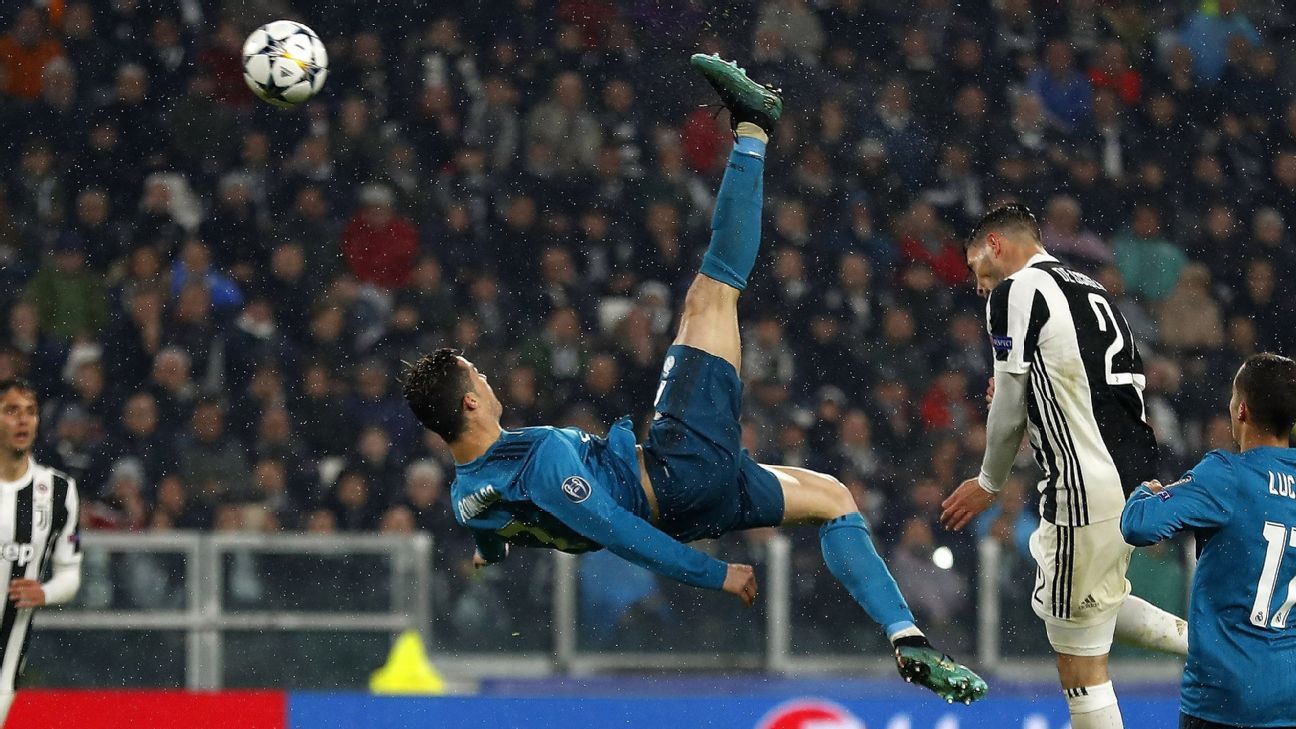Ranking Ronaldo's Stunning Overhead Kick Goals: A Look at His Best Moments with Real Madrid, Portugal, and Al Nassrn