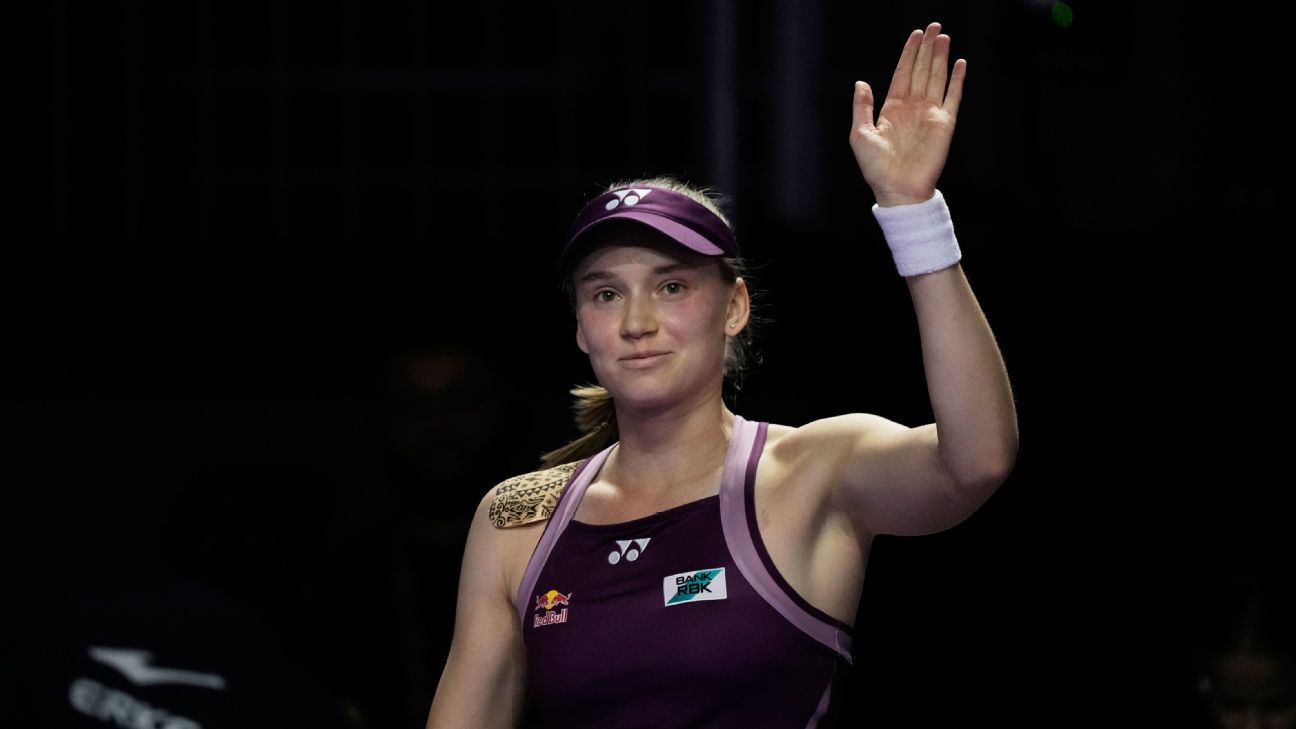 Rybakina Secures Spot in WTA Finals Championship Match