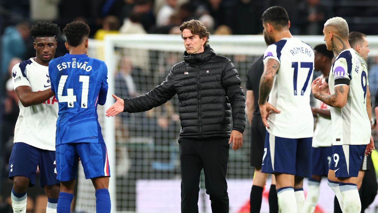 Tottenham's Lackluster Performance Against Chelsea Leaves Fans Questioning Thomas Frank's Leadershipn