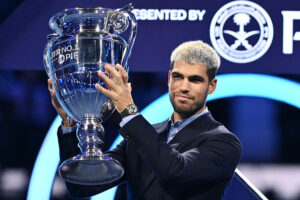 Turin: Alcaraz Honored with Year-End No. 1 Trophy