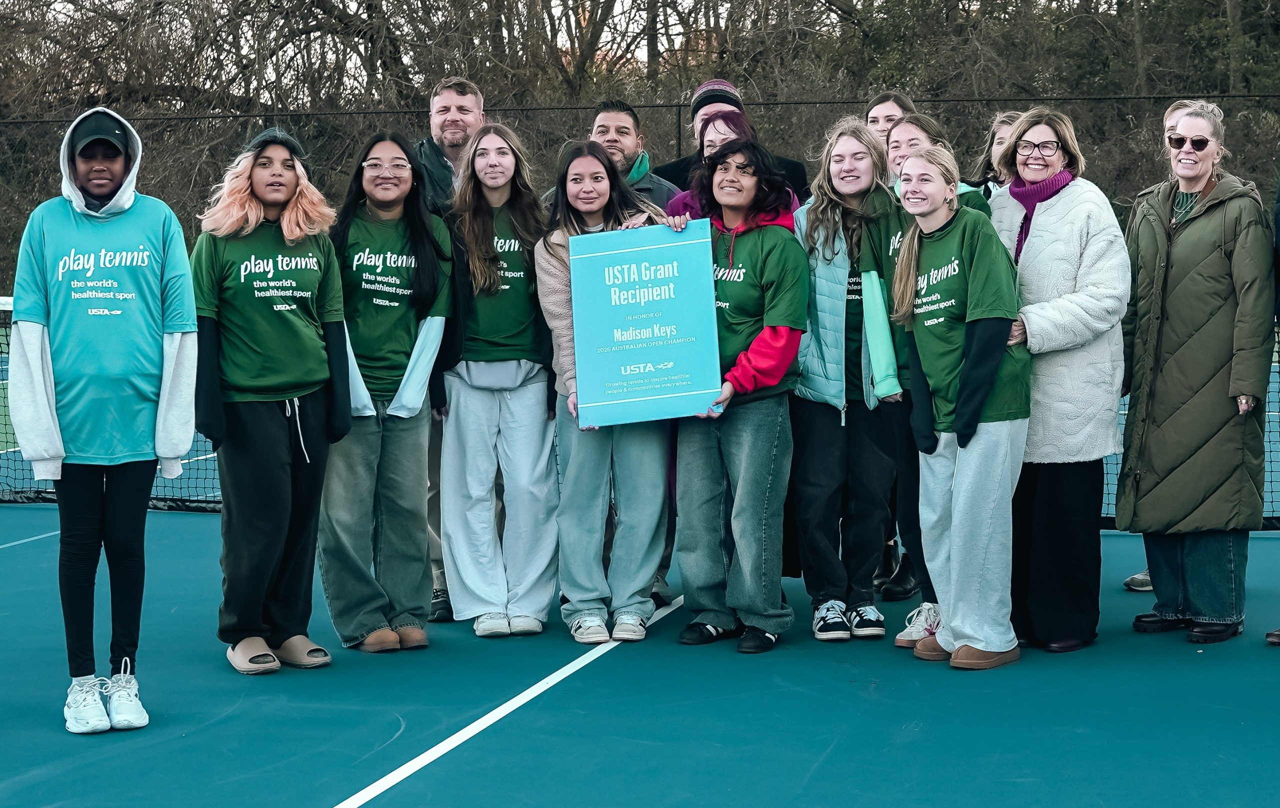 USTA Unveils Renovated Tennis Courts in Rock Island, Illinois, Hometown of Madison Keys - World Tennis Magazine