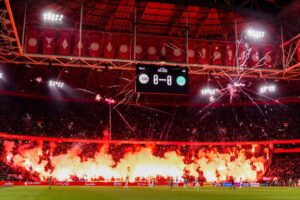 Ajax Match Cut Short as 'Scandalous' Fireworks Disrupt Playn