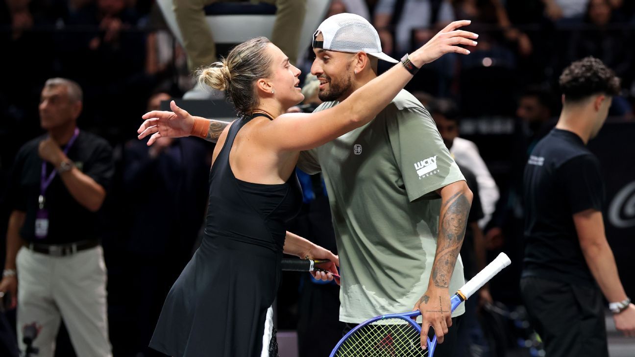 Kyrgios Defeats Sabalenka in Thrilling 'Battle of the Sexes' Showdown