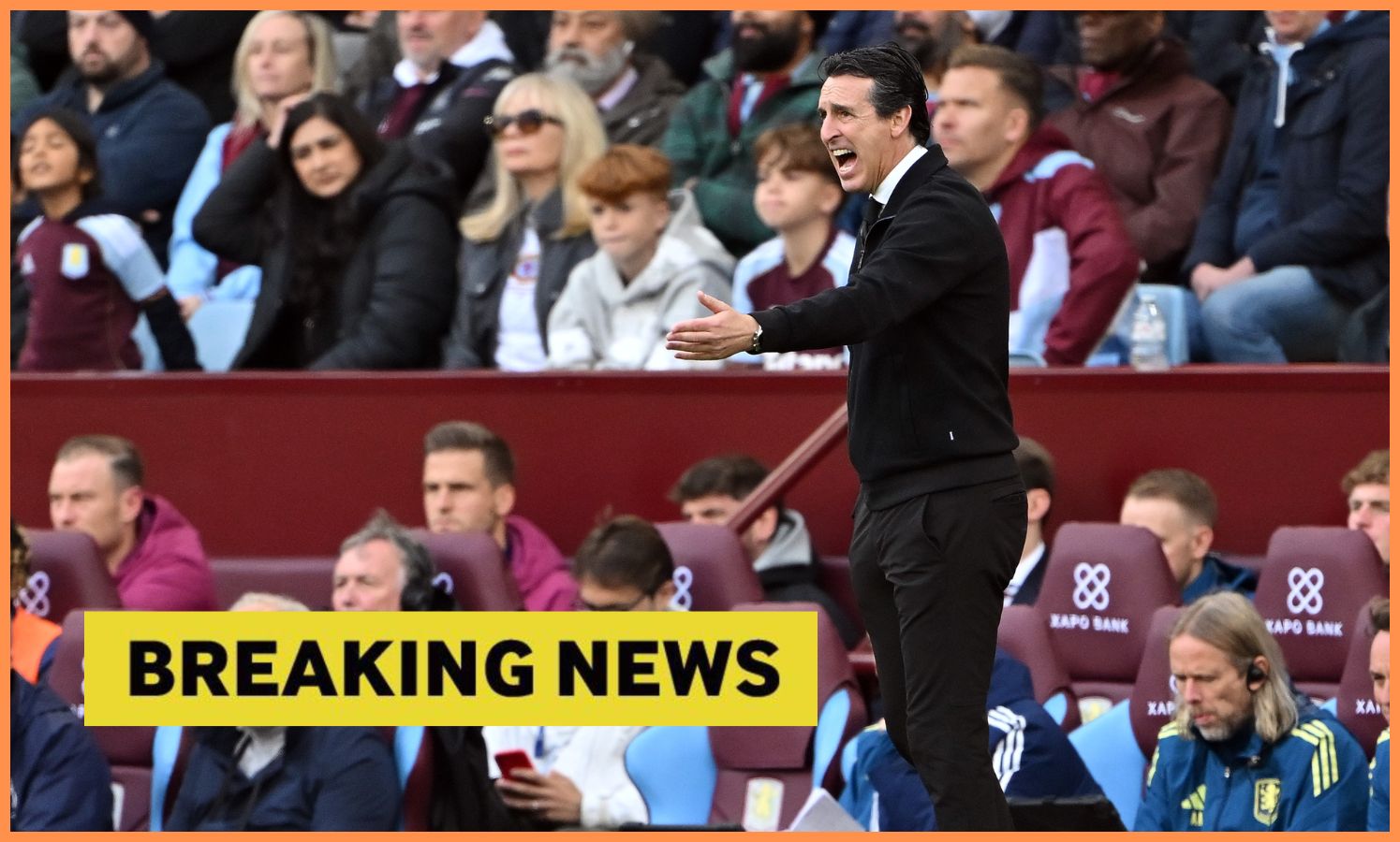 Aston Villa Set to Make a Shock Move for English Striker as Emery Seeks Extra Firepowern