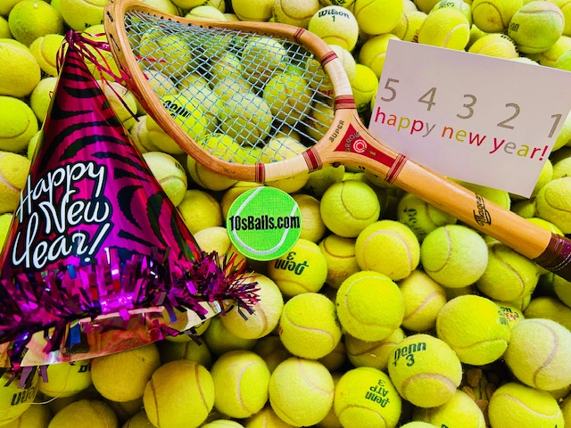 Happy New Year from TennisBalls.com and 10sBalls.com!