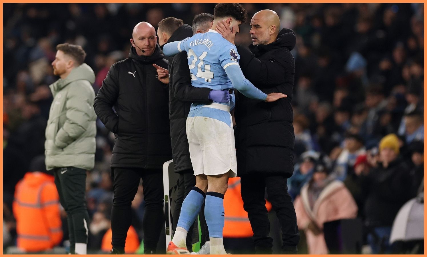 Man City Reveals Gvardiol's Injury Severity: Guardiola Sets Sights on January Reinforcementsn