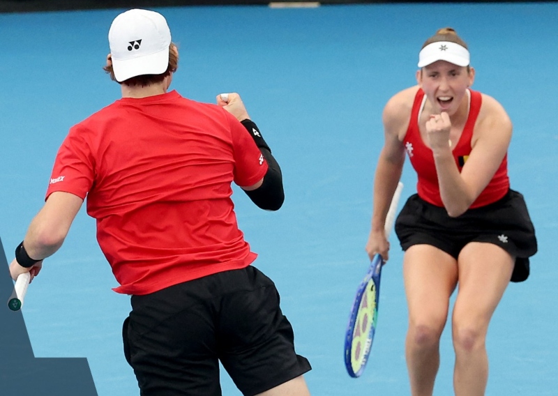 Mertens and Bergs Lead Belgium to Victory, Securing Spot in United Cup Tennis Semifinals - 10sBalls.com • TennisBalls.com