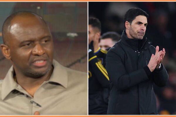 Patrick Vieira Stands Firm: Arsenal Can Still Claim the Title Despite Setback Against Man Unitedn