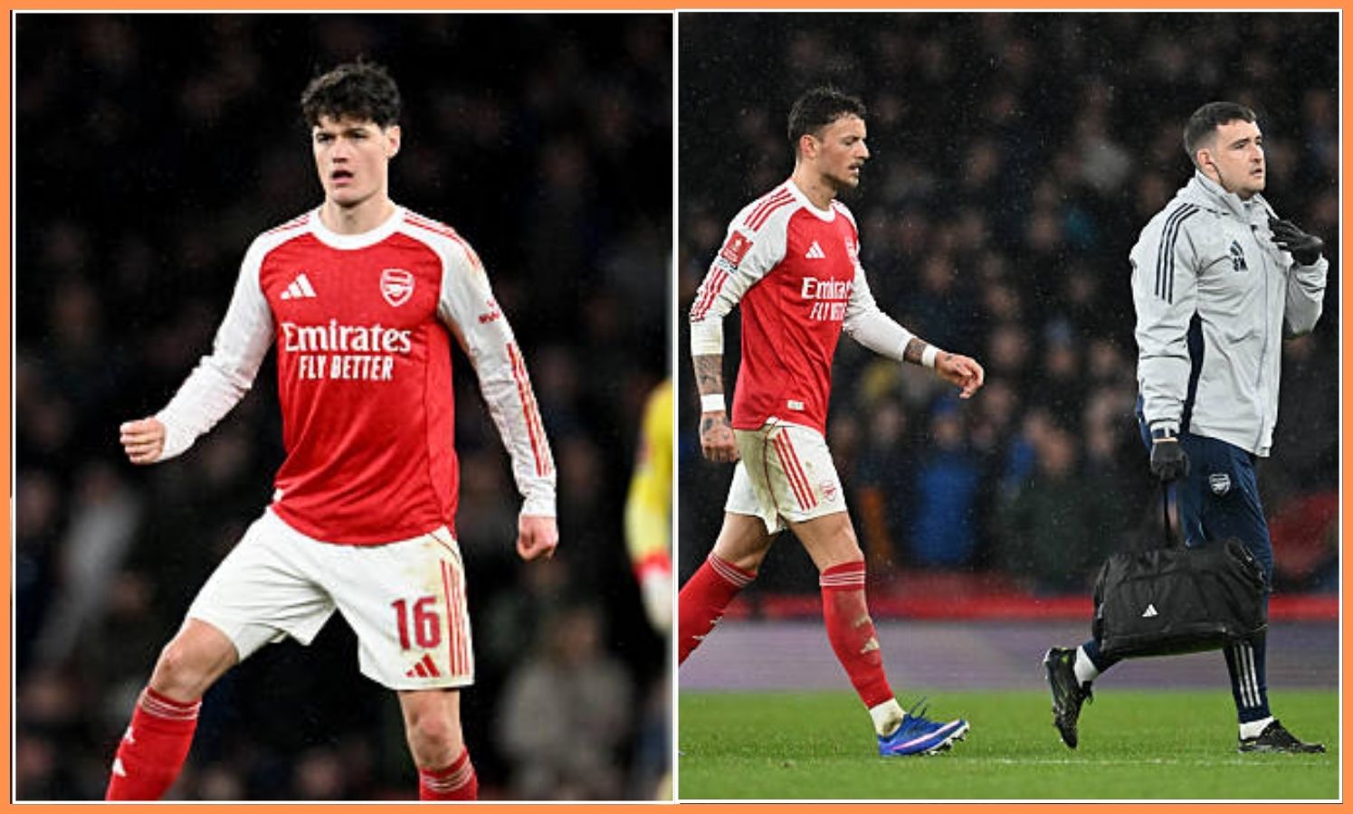 Christian Norgaard's Key Moments Before Ben White's Substitution in Arsenal vs. Wigan Clashn