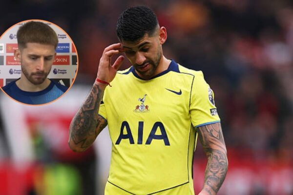 Cristian Romero Issues Apology in Dressing Room After Red Card Incident, Vicario Shares His Thoughtsn