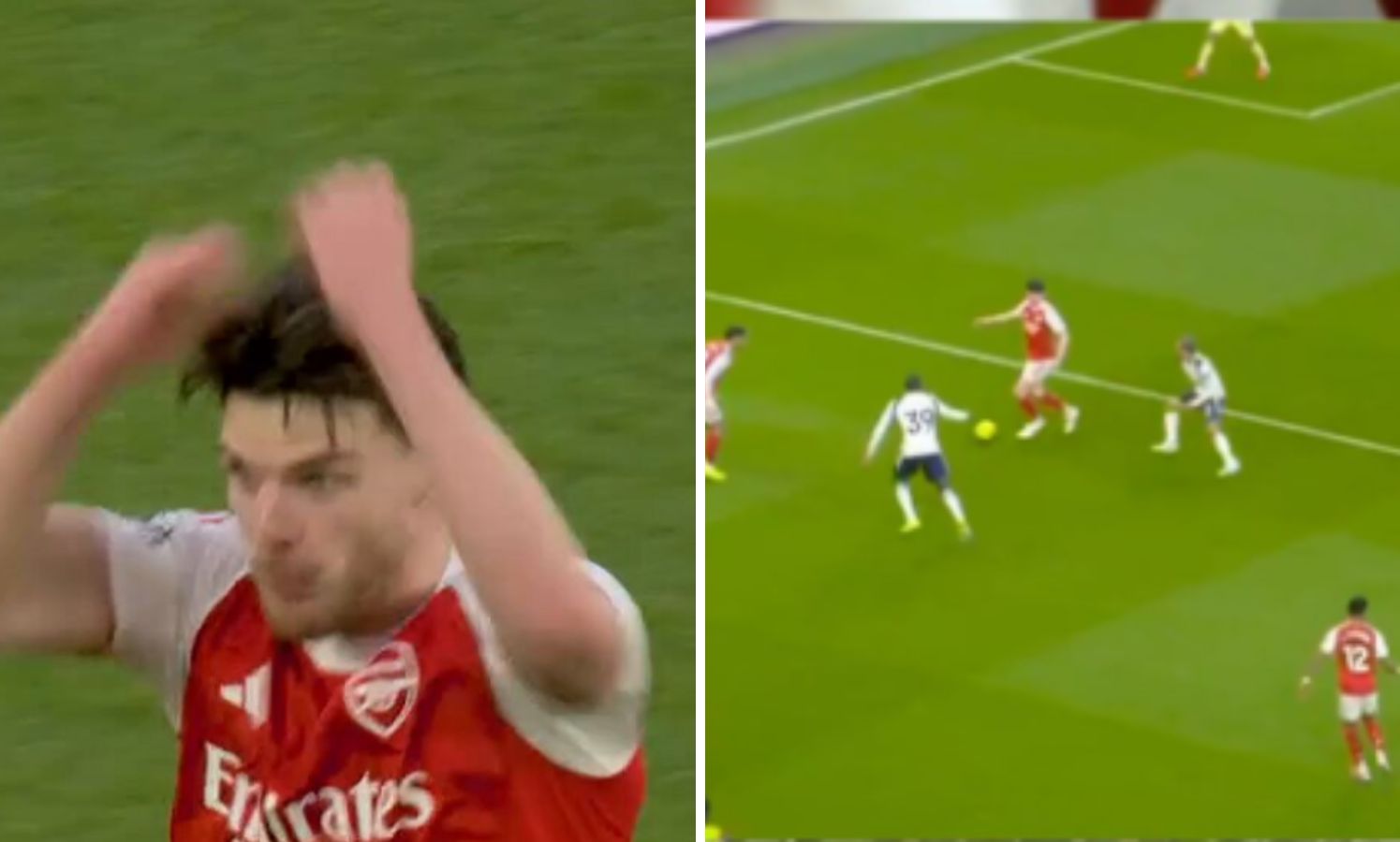 Declan Rice Echoes Gerrard's Infamous Slip in Crucial Arsenal Blunder Against Tottenhamn