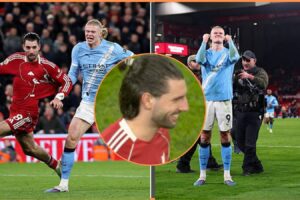 Match of the Season? Anfield Drama: VAR Disallows Man City's Goal and Sends Off Szoboszlai!n