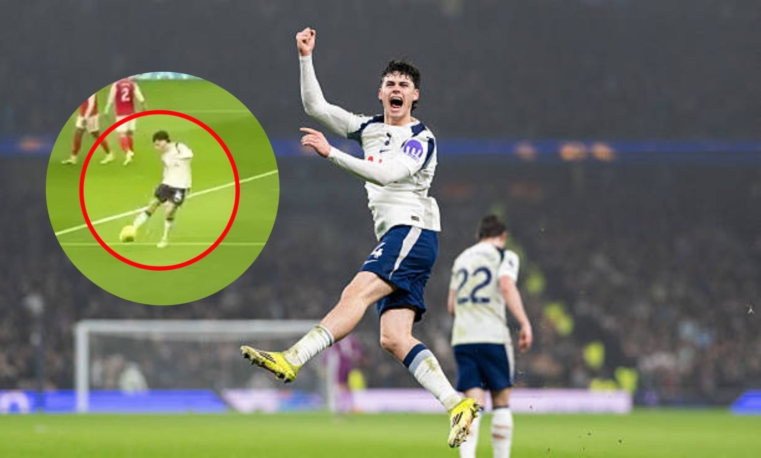 Must-See Video: Archie Gray's Hilarious Moment as He Boots Ball Right at Arsenal Fans!n