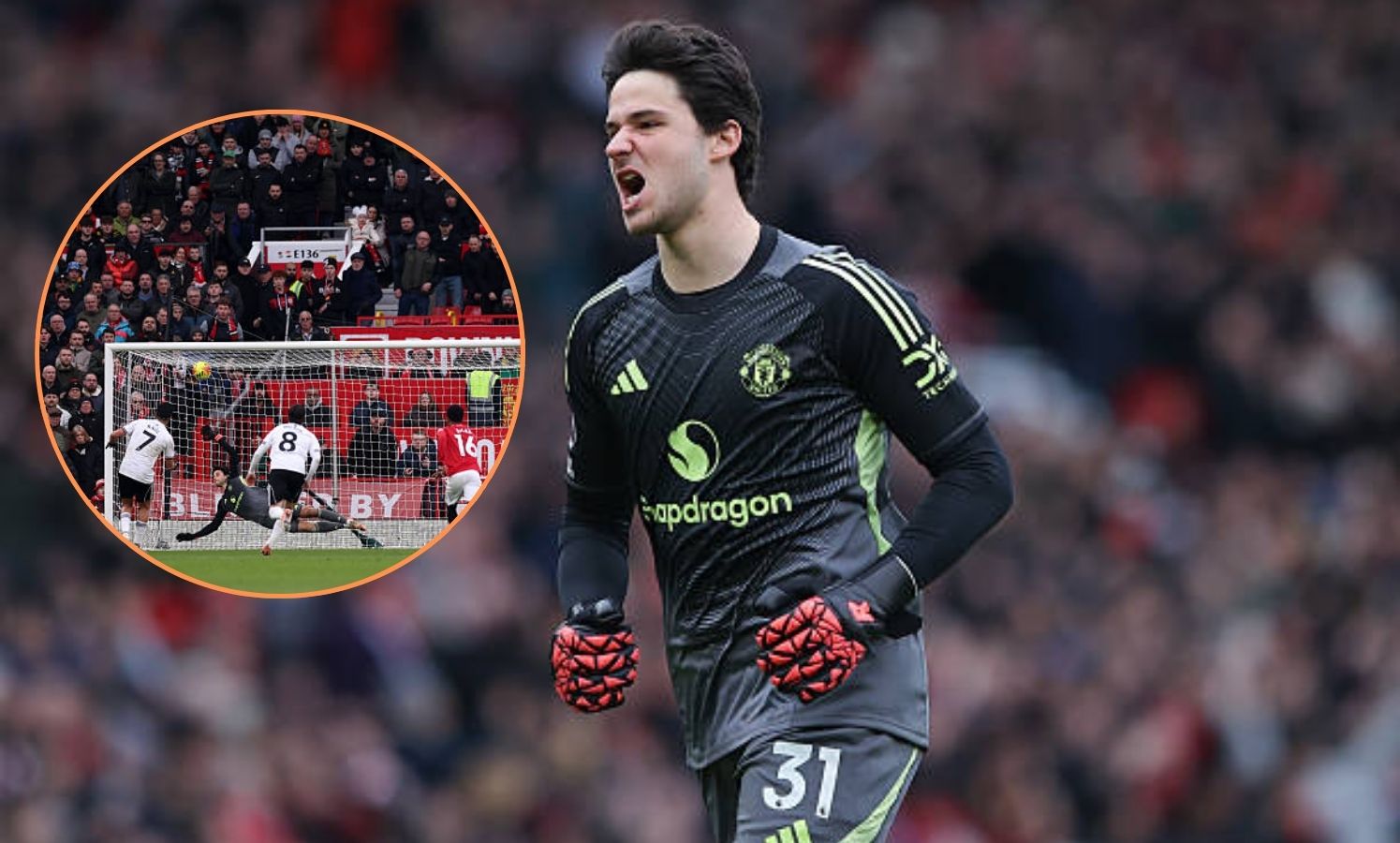 Senne Lammens' Reaction Unveiled: The Aftermath of Raul Jimenez's Goal for Fulhamn