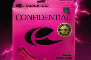 Solinco Unveils New Pink String: Confidential Soft - Featured on 10sBalls.com & TennisBalls.com