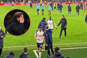 “Watch: Tottenham Fans Demand Thomas Frank's Departure in Passionate Show of Frustration”n
