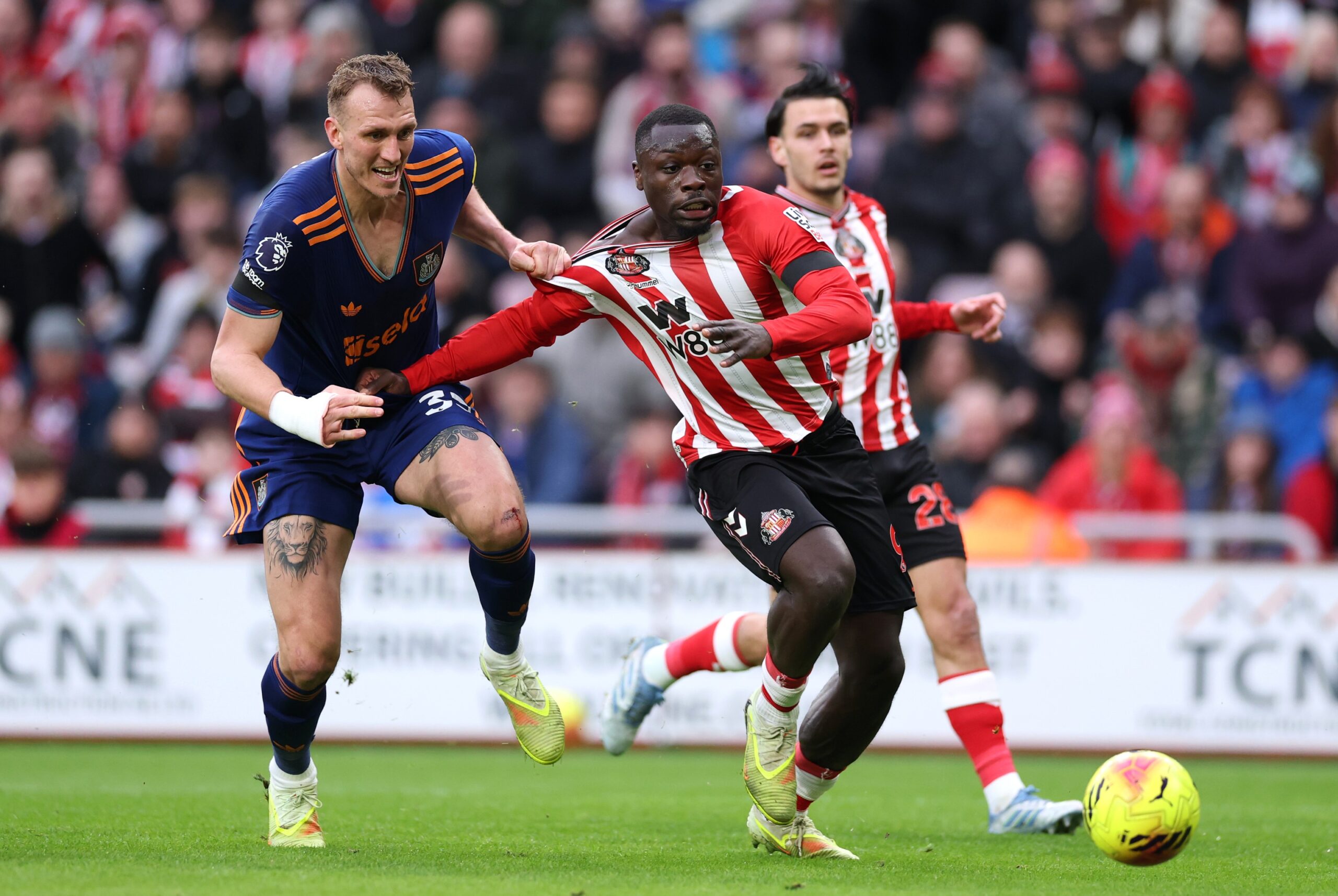 Brobbey Takes a Lighthearted Jab at Dan Burn with Witty 12-Word Message!n