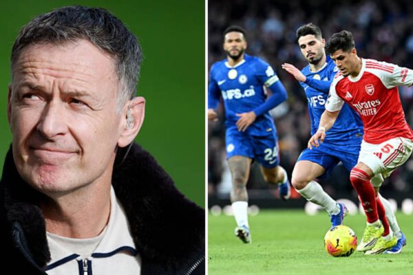Chris Sutton Slams Pedro Neto as ‘Idiot’ Following Controversial Red Card in Chelsea's Loss to Arsenaln