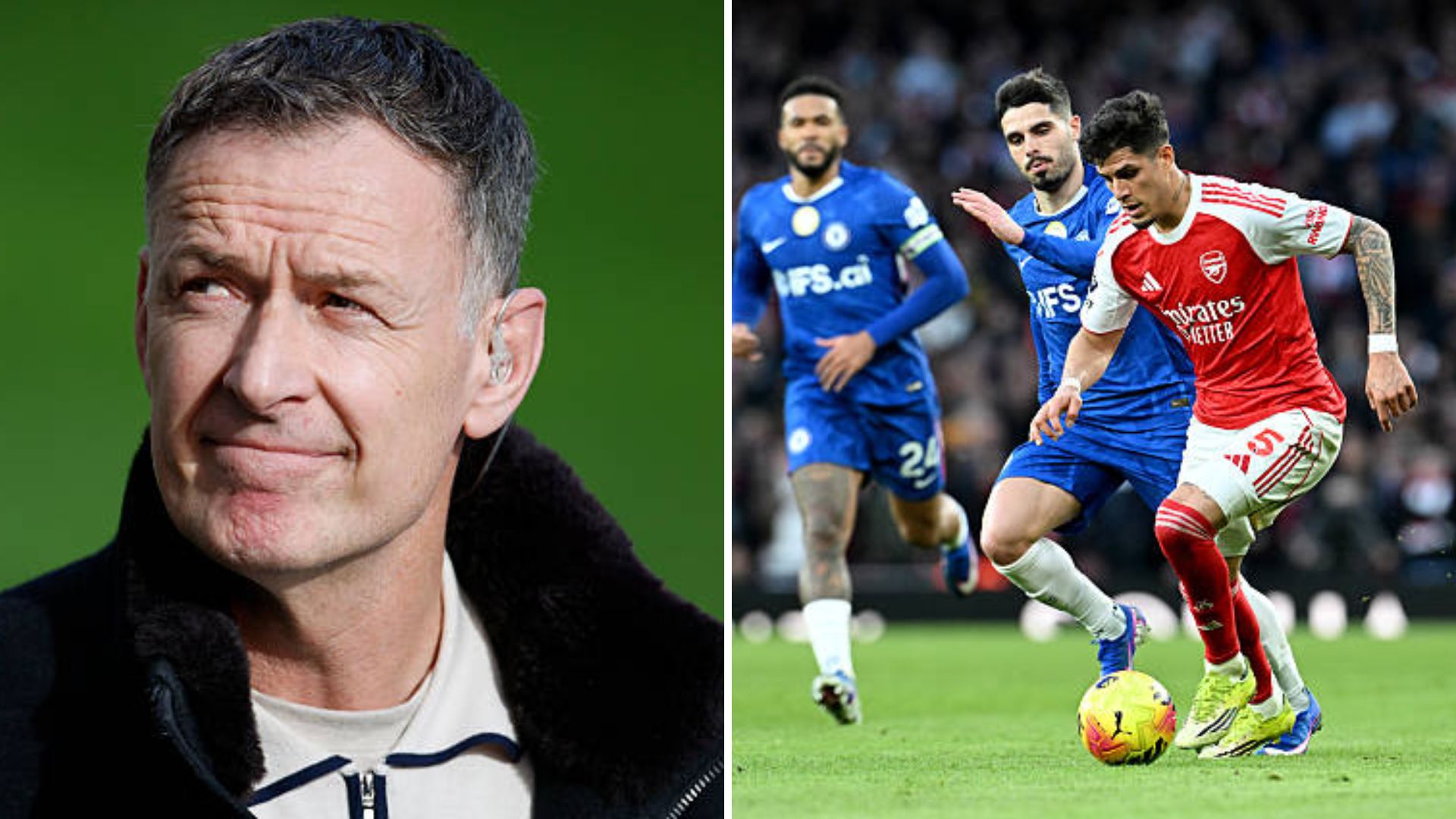 Chris Sutton Slams Pedro Neto as ‘Idiot’ Following Controversial Red Card in Chelsea's Loss to Arsenaln