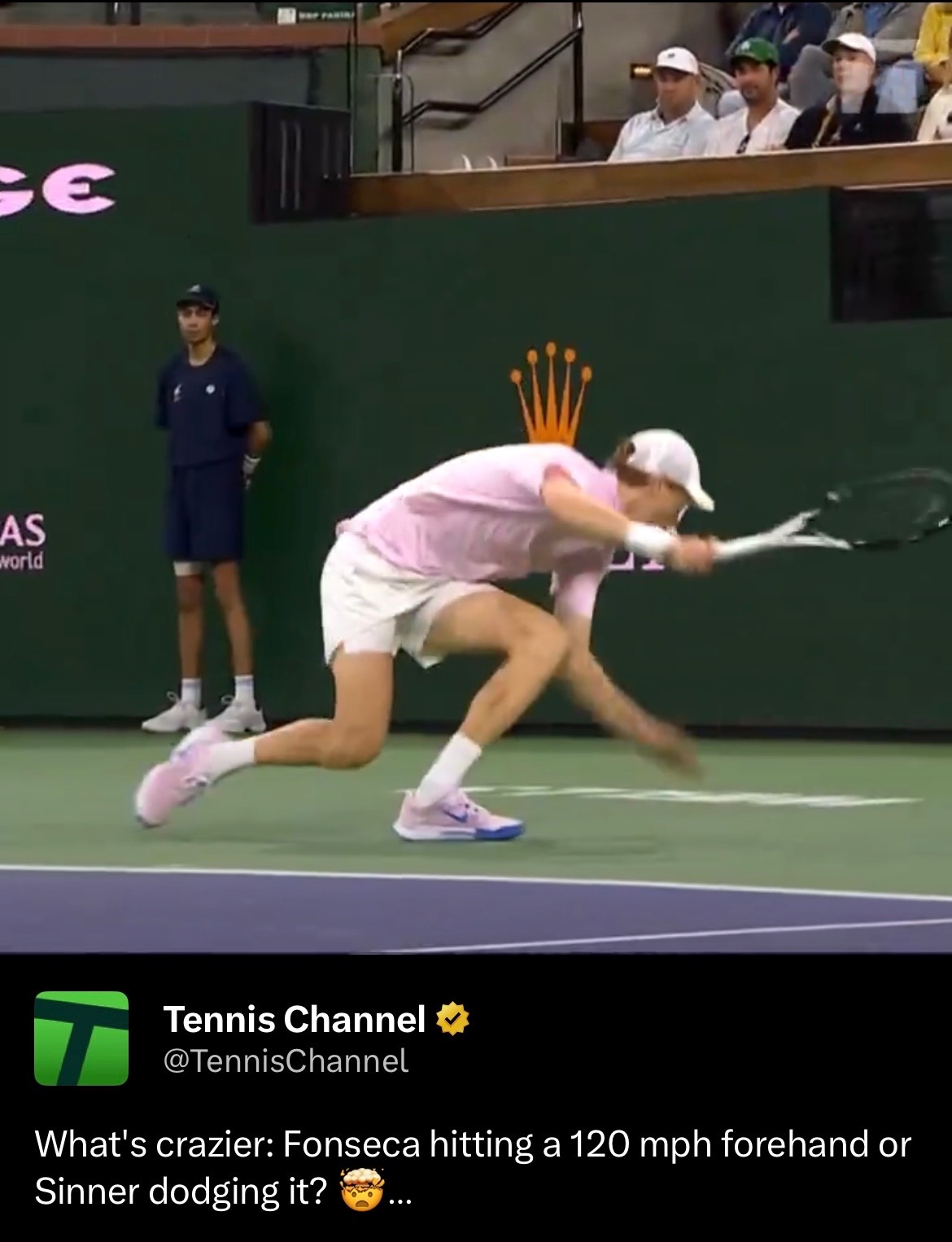 Did Joao Fonseca’s Forehand Rocket That Almost Overpowered Jannik Sinner Set a Record for Fastest Forehand?