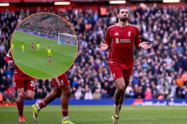 Dominik Szoboszlai Breaks the Deadlock with a Spectacular Free-Kick, Putting Liverpool Ahead Against Tottenham!n