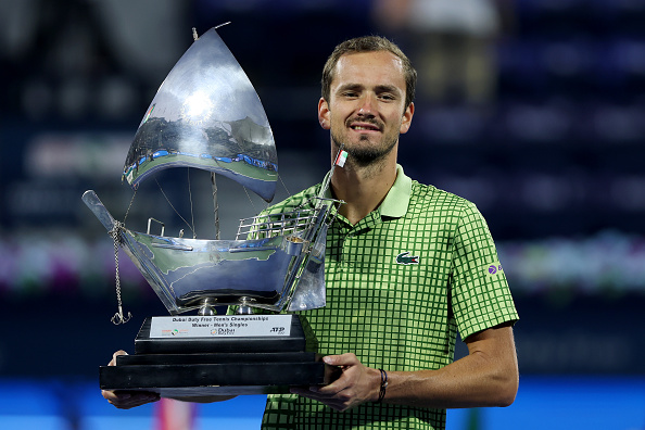 Dubai: Medvedev Clinches Title with Walkover Victory