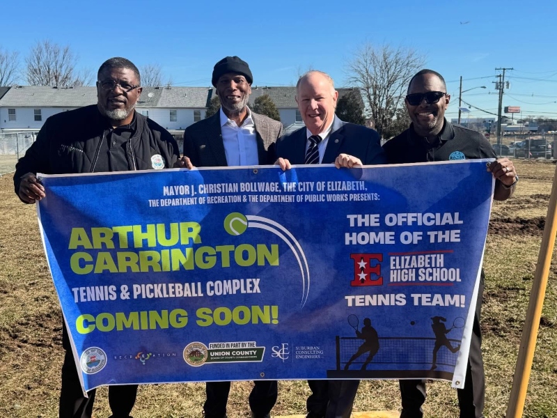 Elizabeth, N.J. Begins Construction on the Arthur Carrington Tennis and Pickleball Complex - 10sBalls.com • TennisBalls.com