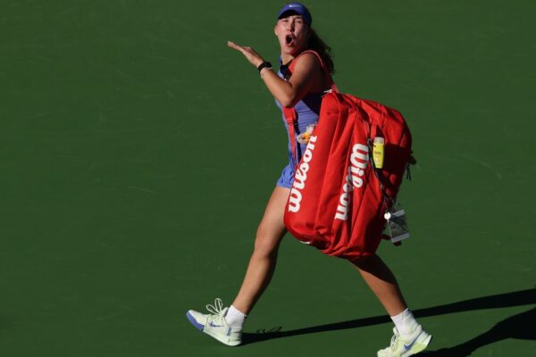 Mirra Andreeva Reacts Passionately After Indian Wells Defeat, Engages with Crowd