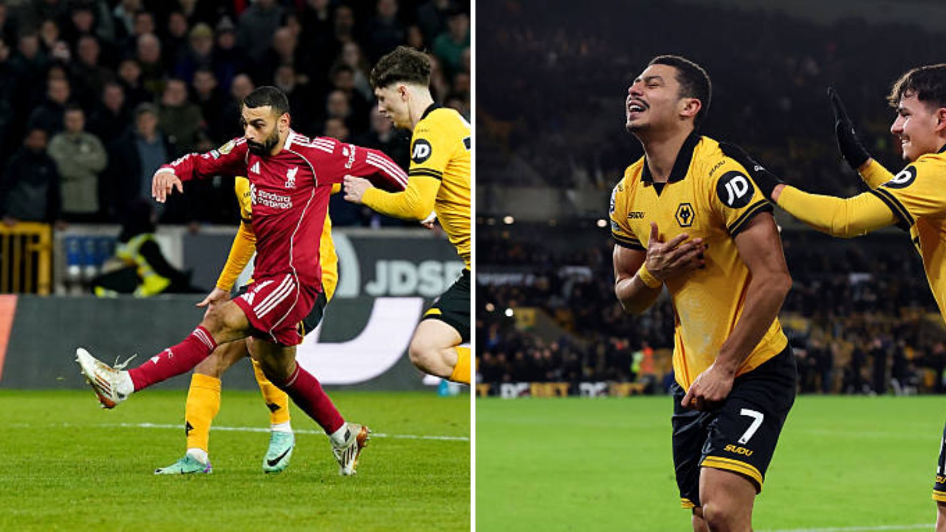 Mohamed Salah Breaks Goal Drought, but Liverpool Falls Short After Late Wolves Stunnern