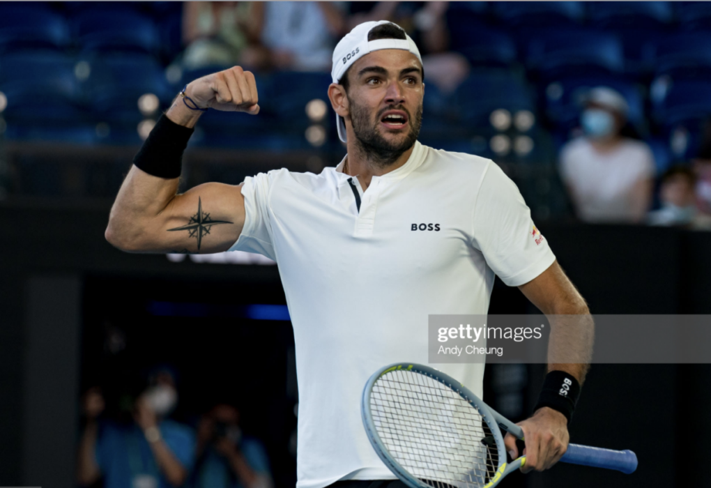 Berrettini Dominates Medvedev with Double Bagel at Monte-Carlo Masters
