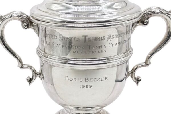 Boris Becker's 1989 US Open Singles Trophy Fetches $357,000 at Auction