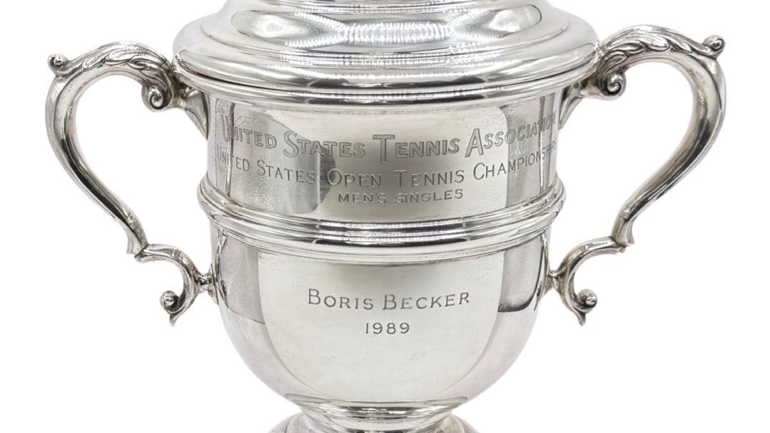 Boris Becker's 1989 US Open Singles Trophy Fetches $357,000 at Auction