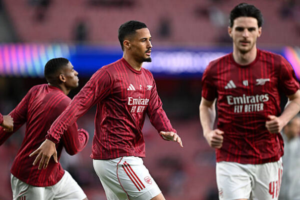 Chris Sutton Raises Concerns Over William Saliba's Form During Arsenal Showdownn