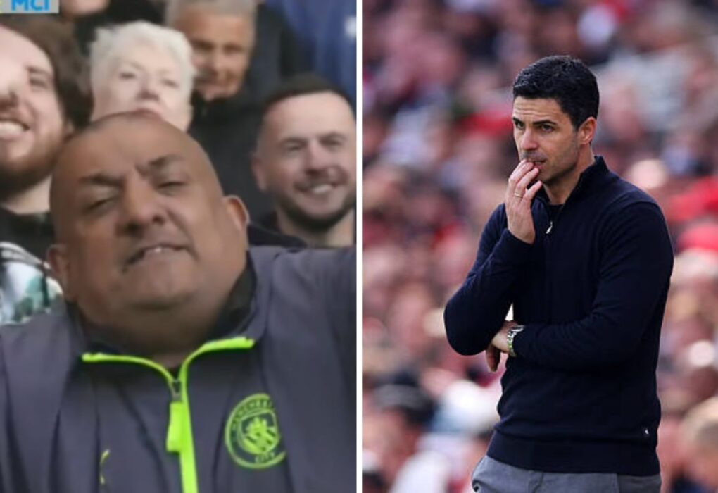 Man City Fans Hilariously Taunt Arsenal with Classic Chant in Thrashing 3-0 Victory Over Chelsea!n