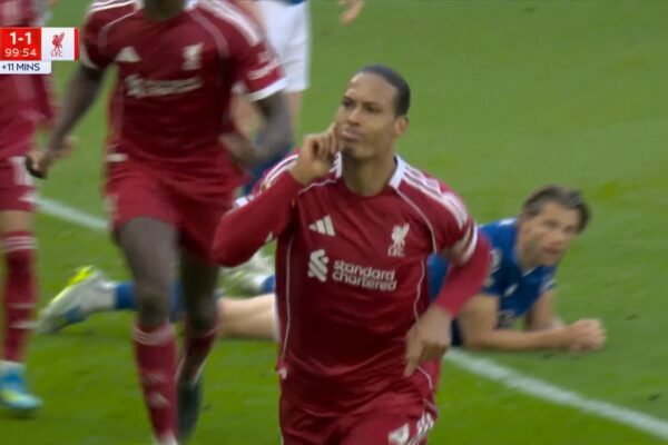 Virgil van Dijk's Last-Minute Heroics Propel Liverpool to Victory in Thrilling Merseyside Derby Against Evertonn