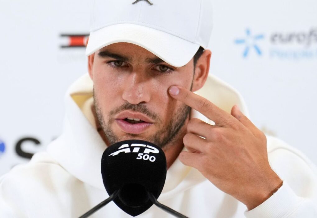 Carlos Alcaraz Awaits Wrist Test Results Ahead of French Open Showdown