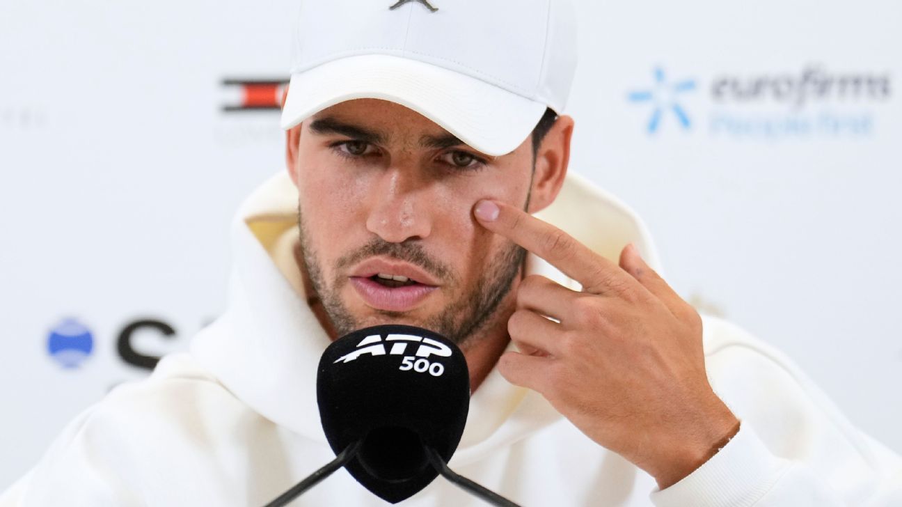 Carlos Alcaraz Awaits Wrist Test Results Ahead of French Open Showdown