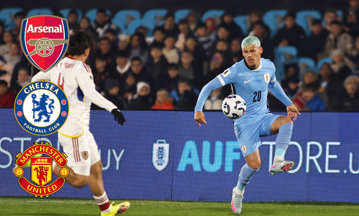 Maxi Araujo Chase: Arsenal, Chelsea, and Man United Face Setback in Transfer Pursuitn